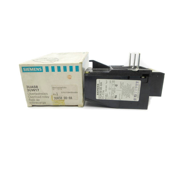 SIEMENS 3UA5800-8A 600VAC 11-17A NSMP