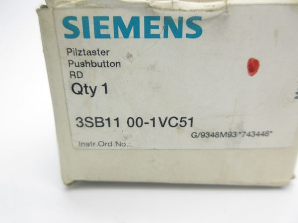 SIEMENS 3SB1100-1VC51 NSMP