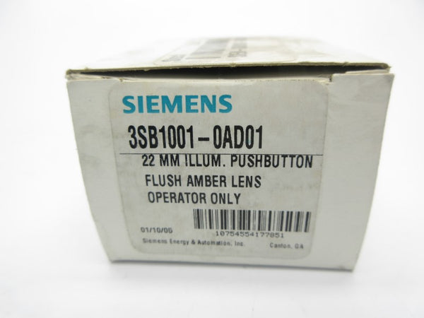 SIEMENS 3SB1001-0AD01 NSMP