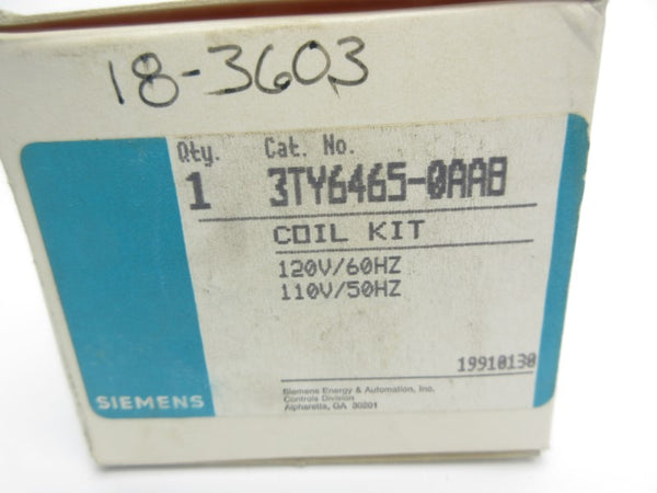 SIEMENS 3TY6465-0AA8 110/120V NSMP