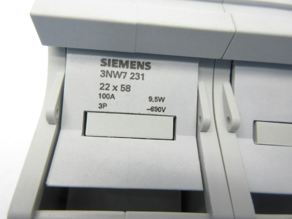 SIEMENS 3NW7231 690V 100A NSNP