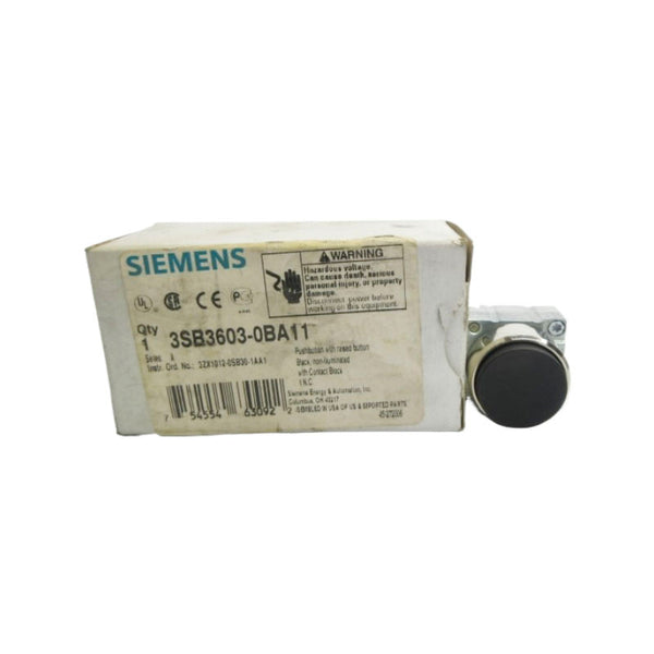 SIEMENS 3SB3603-0BA11 NSMP