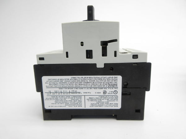 SIEMENS 3RV1021-1FA10 600V 3.5-5A NSMP