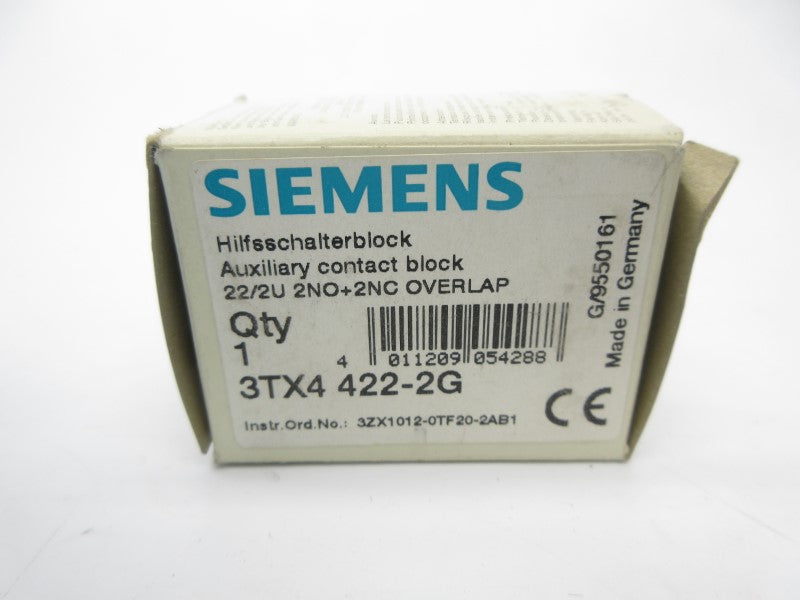 SIEMENS 3TX4422-2G 240V 10A NSMP