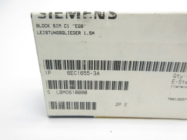 SIEMENS 6EC1655-3A NSMP
