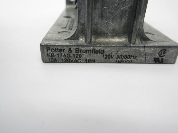 POTTER & BRUMFIELD KB-17AG-120 120VAC 10A NSNP
