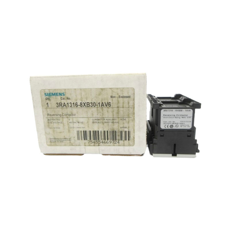 SIEMENS 3RA1316-8XB30-1AV6 480VAC 9A NSMP