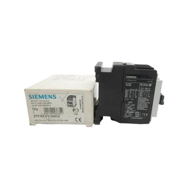 SIEMENS 3TF3001-0AC2 24VAC NSMP