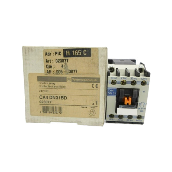 TELEMECANIQUE CA4DN31BD 24VDC NSMP