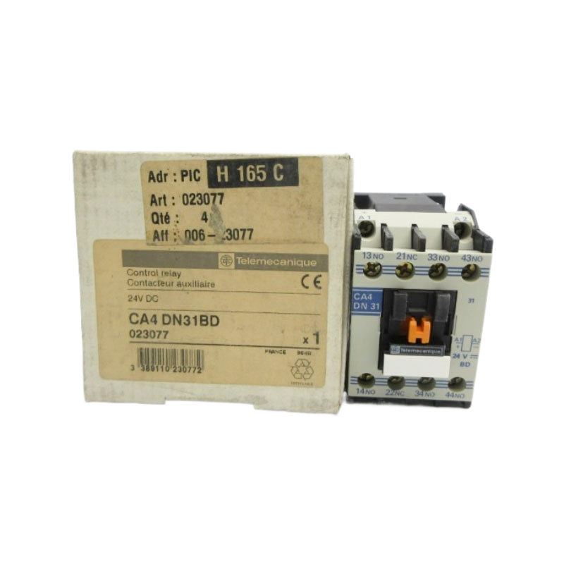 TELEMECANIQUE CA4DN31BD 24VDC NSMP