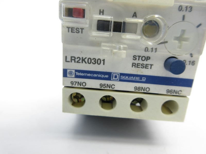 TELEMECANIQUE LR2K0301 .11-.16A NSNP