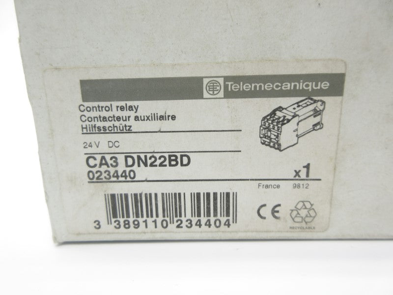 TELEMECANIQUE CA3DN22BD 24VDC NSMP