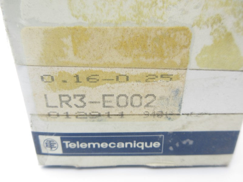 TELEMECANIQUE LR3-E002 0.16-0.25A NSMP