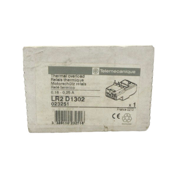 TELEMECANIQUE LR2D1302 0.16-0.25A NSFS