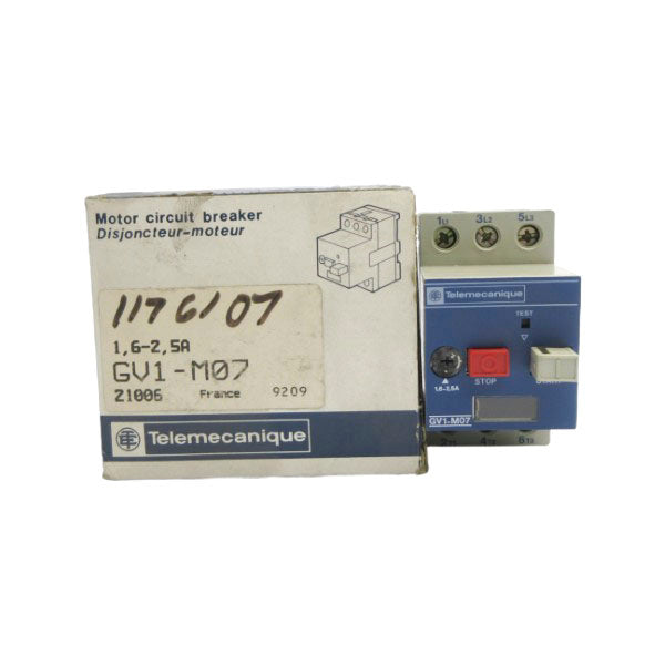 TELEMECANIQUE GV1-M07 1.6-2.5A NSMP