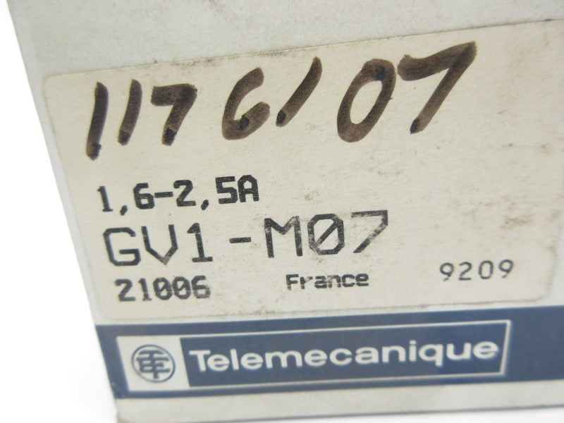 TELEMECANIQUE GV1-M07 1.6-2.5A NSMP