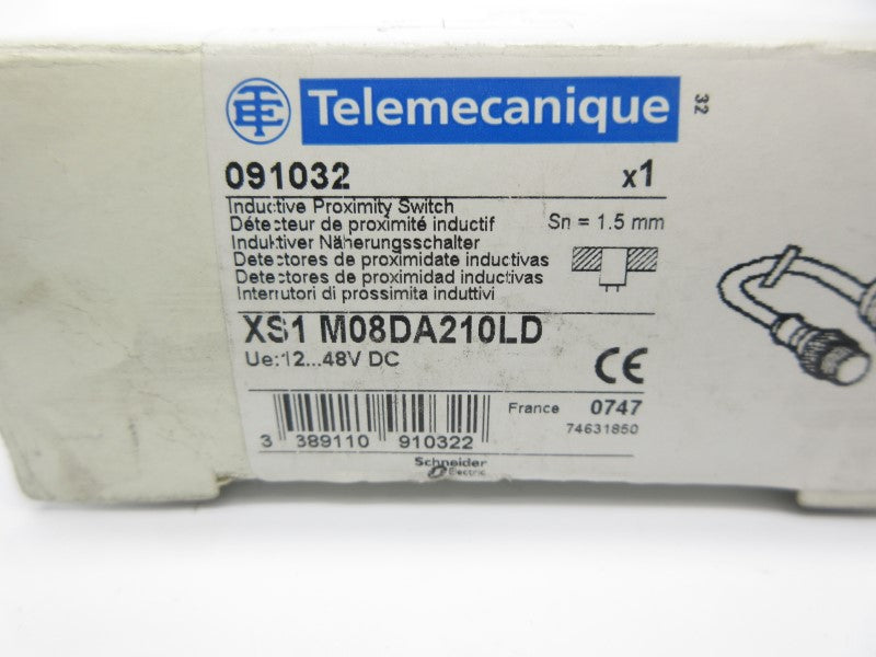 TELEMECANIQUE XS1M08DA210LD 12-48VDC NSMP