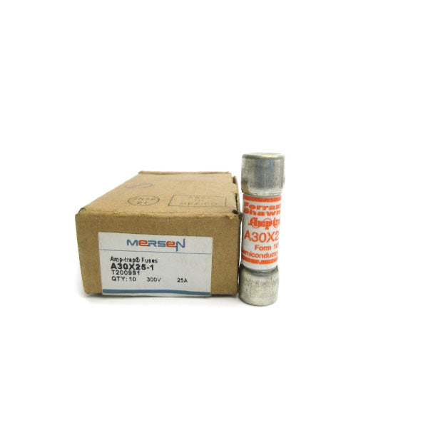 MERSEN A30X25-1 300V 25A (PKG OF 10) NSMP