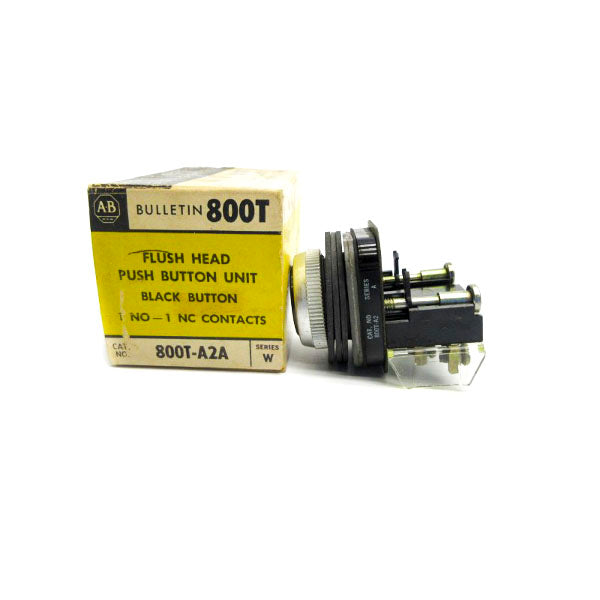 ALLEN BRADLEY 800T-A2A SER. W (BK/YL) NSMP