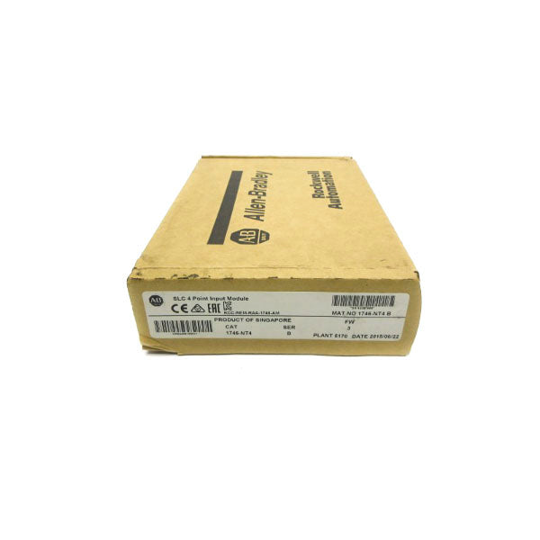 ALLEN BRADLEY 1746-NT4 SER. B F/W 3 DATE: 2015 NSFS