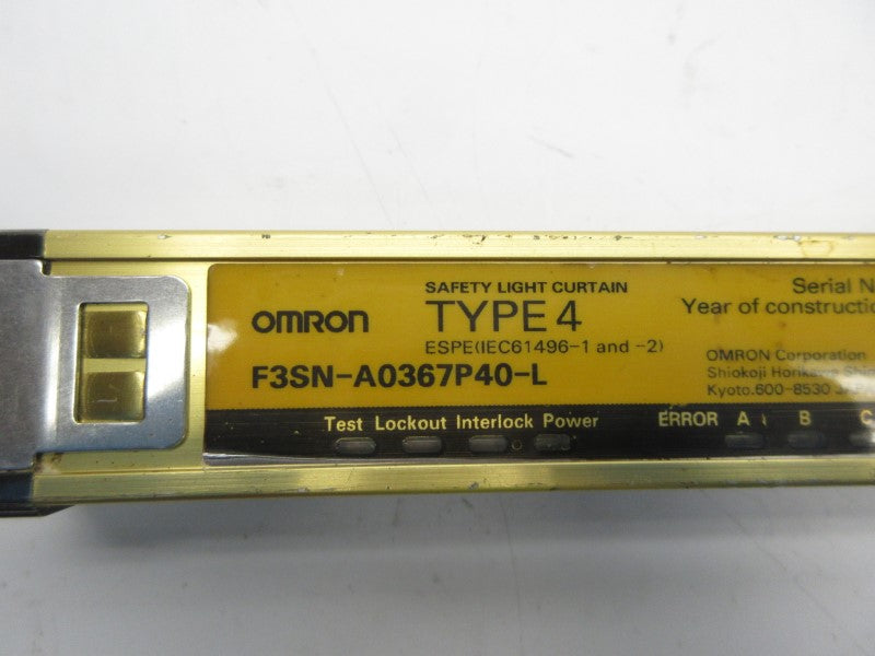 OMRON F3SN-A0367P40-L UNMP