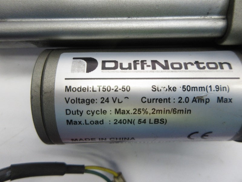 DUFF-NORTON LT50-2-50 24VDC 2.0A UNMP
