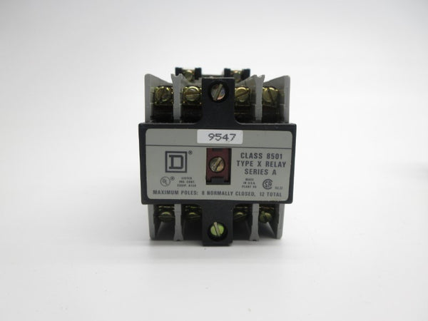 SQUARE D 8501XO1200V02 SER. A 110/120VAC NSMP