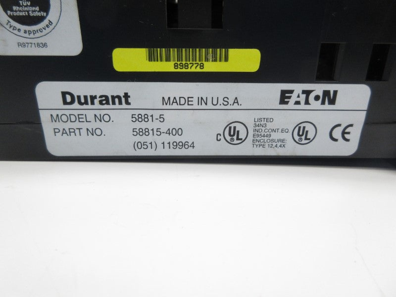 DURANT 58815-400 5881-5 120/230V NSNP