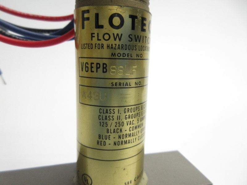 FLOTEC V6EPBSSLF 120/250VAC 5A NSNP