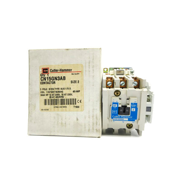 CUTLER HAMMER CN15GN3AB SER. B1 110/120V 45A NSMP