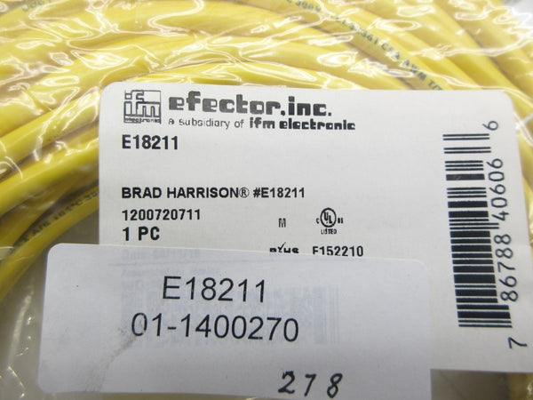 IFM EFECTOR E18211 1200720711 NSMP