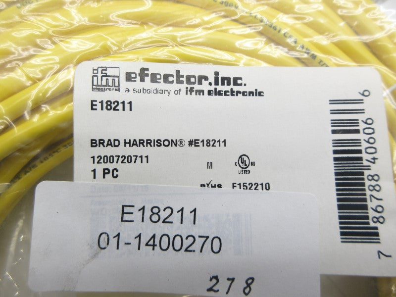IFM EFECTOR E18211 1200720711 NSMP