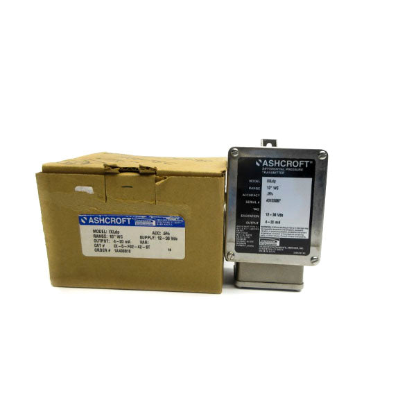 ASHCROFT IX-5-F02-42-ST IXLDP 12-36VDC 10"WC NSMP