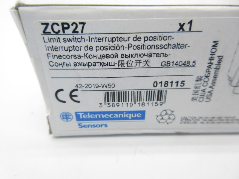 TELEMECANIQUE ZCP27 240V 10A NSMP