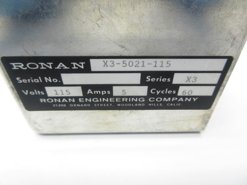 RONAN X3-5021-115 115V 5A NSNP