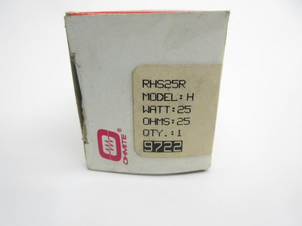 OHMITE RHS25R NSMP