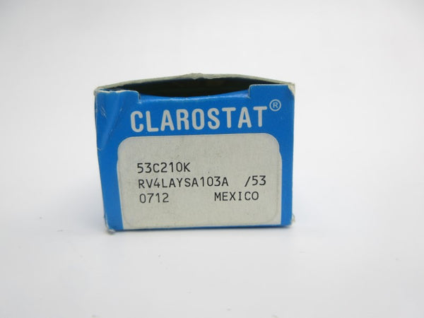 CLAROSTAT RV4LAYSA103A 532C210K (BL) NSMP