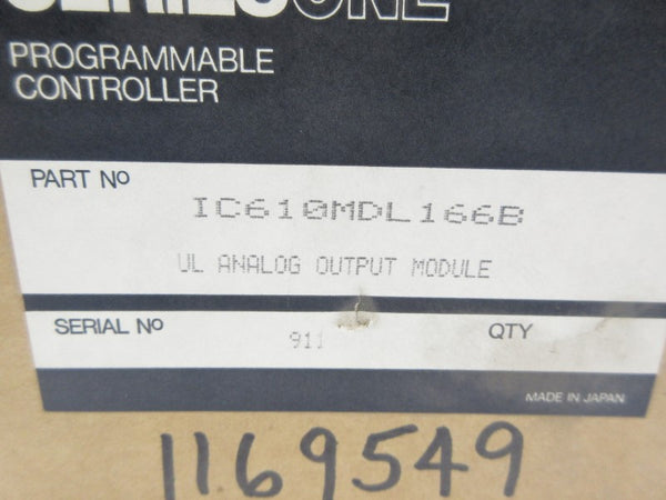 GE FANUC IC610MDL166B 24V NSMP