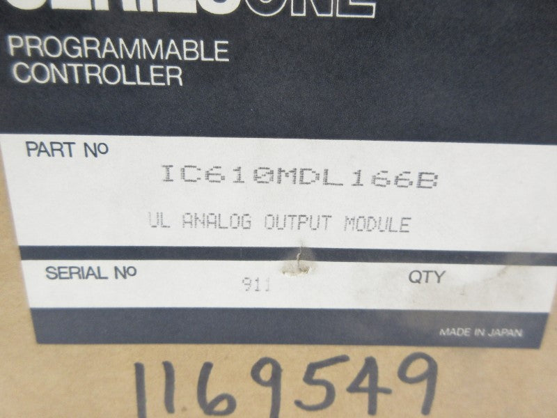 GE FANUC IC610MDL166B 24V NSMP