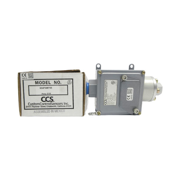CCS 604PAM755 125/250VAC 5A 3000PSI NSMP