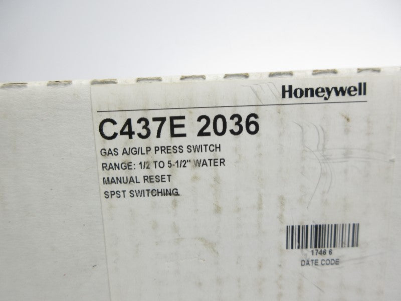 HONEYWELL C437E2036 1/2-5-1/2" REV. B NSMP