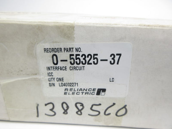 RELIANCE ELECTRIC 0-55325-37 NSMP