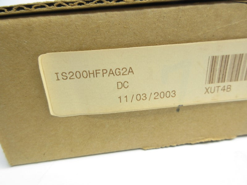 GENERAL ELECTRIC IS200HFPAG2ADC NSMP