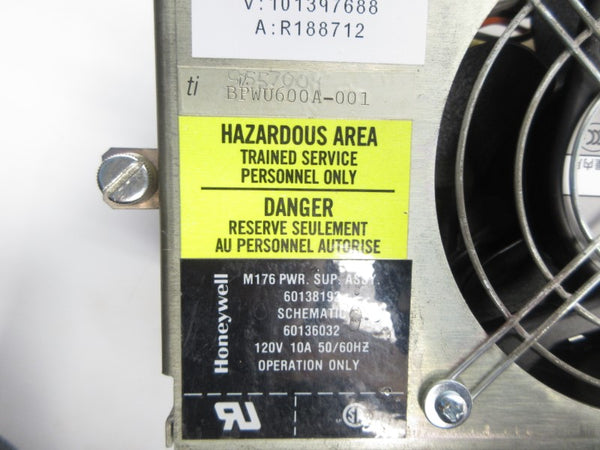 HONEYWELL BPWU600A-001 60138192 120V 10A NSNP
