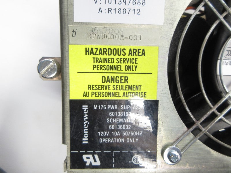 HONEYWELL BPWU600A-001 60138192 120V 10A NSNP