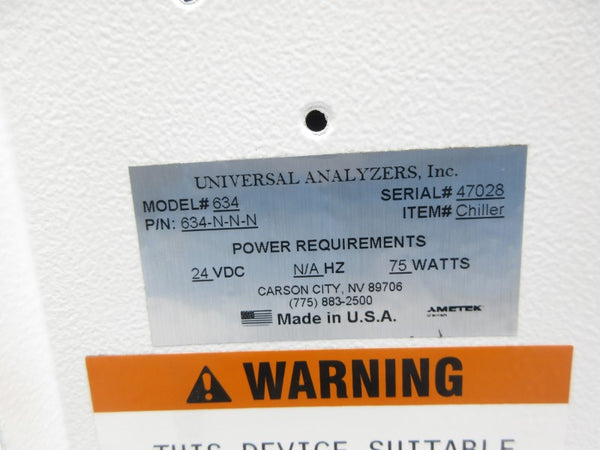 UNIVERSAL ANALYZERS 634-N-N-N 634 24VDC NSNP
