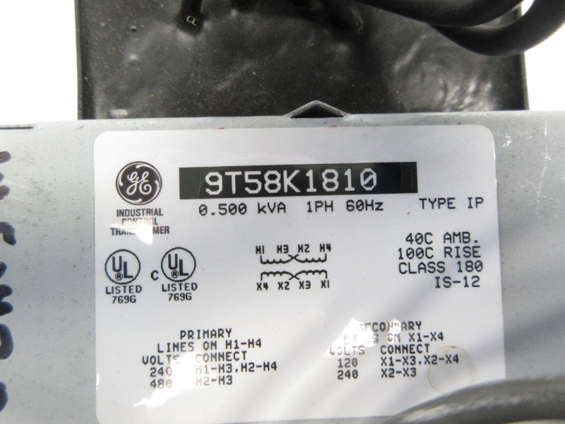 GENERAL ELECTRIC 9T58K1810 480V NSNP