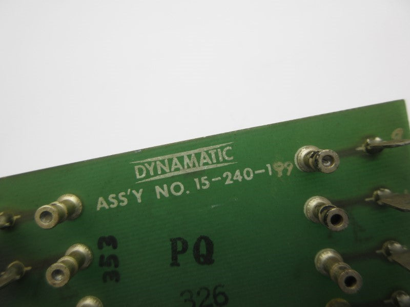 DYNAMATIC 15-240-199 UNMP