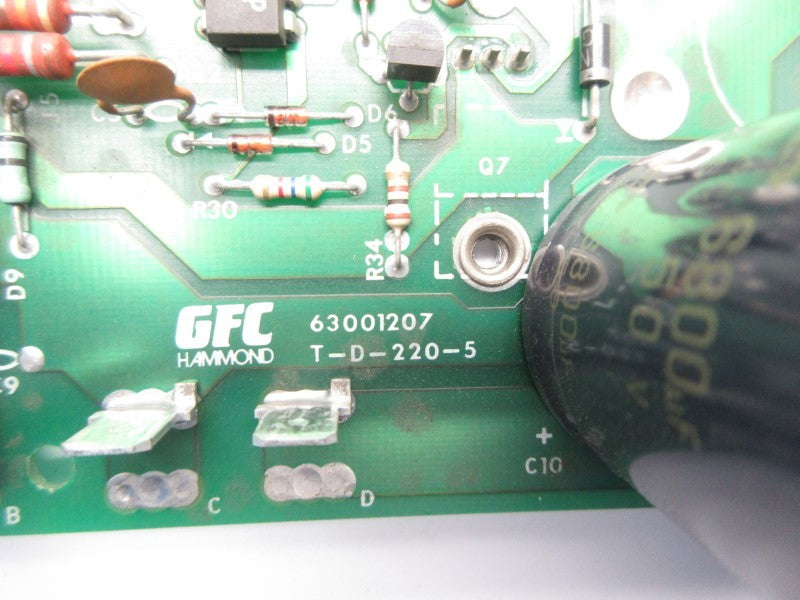 GFC HAMMOND 63001207 T-D-220-5 UNMP
