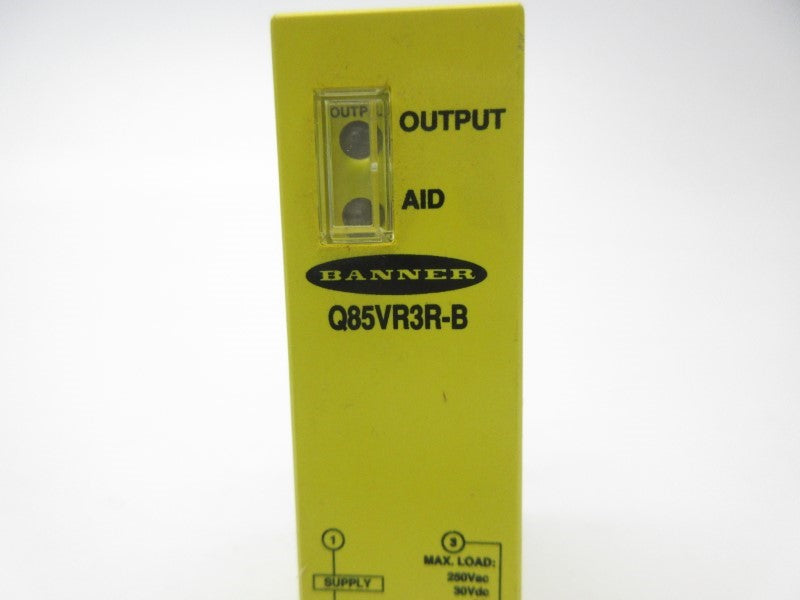 BANNER ENGINEERING Q85VR3R-B 250VAC 3A NSNP